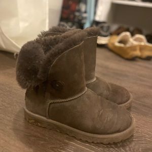 Brown Bailey Button Uggs
